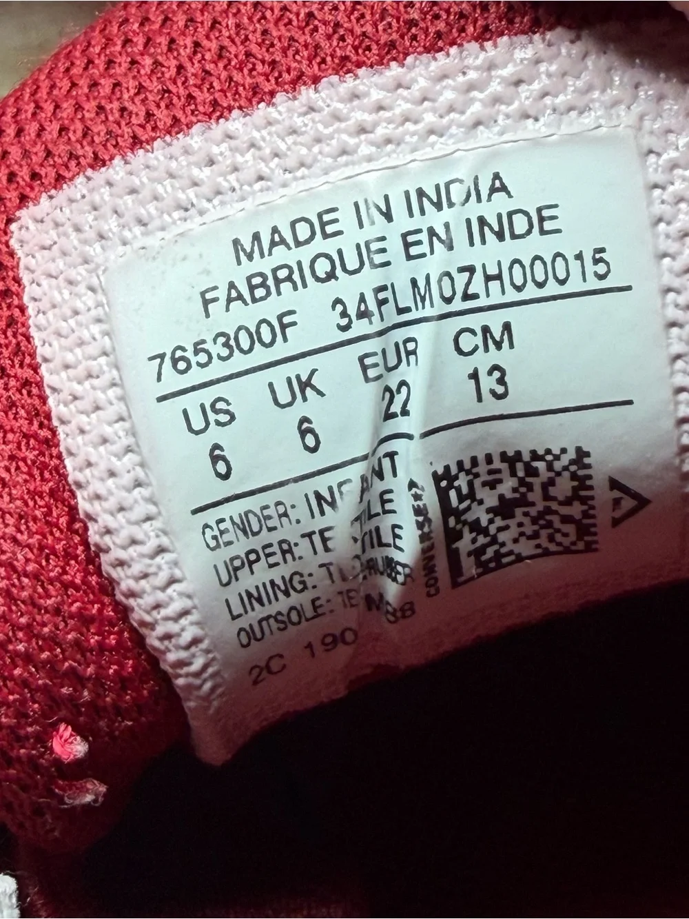 Converse Toddler Red All Star High Top Sneakers Size 6